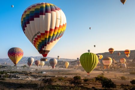 Огромные воздушные шары и удивительная Долина фаллосов в Каппадокии